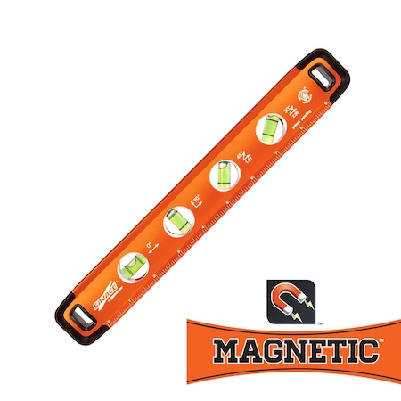 Swanson Tool 11" Torpedo Level  with Neodymium Magnets SVT011